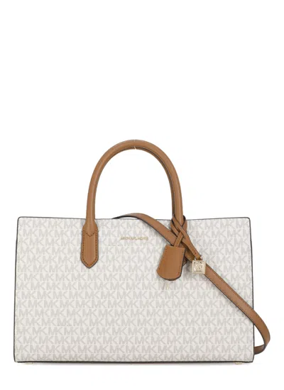 Michael Kors Scarlett Handle Bag In Ivory