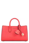 Michael Kors Scarlett Leather Bag In Red