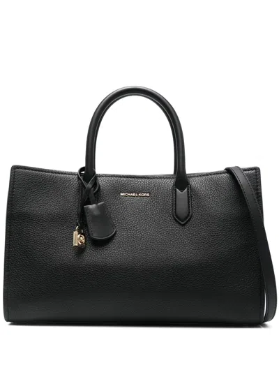 Michael Kors Scarlett Satchel Bags In Black