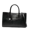 Michael Kors Scarlett Snakeskin-effect Tote Bag