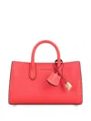 Michael Kors Sac À Main Scarlett En Cuir In Red