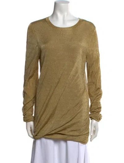 Pre-owned Michael Kors Scoop Neck Long Sleeve Tunic