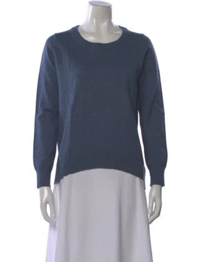 Pre-owned Michael Kors Scoop Neck Sweater In Blue