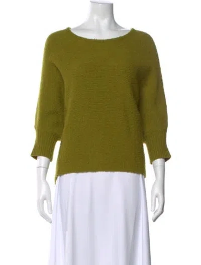 Pre-owned Michael Kors Scoop Neck Sweater In Gray
