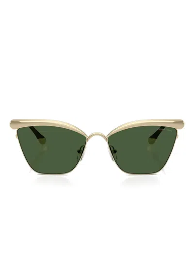 Michael Kors Scottsdale Cat-eye Sunglasses In Gold