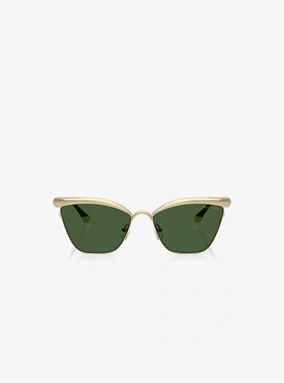 Michael Kors Scottsdale Sunglasses In Green