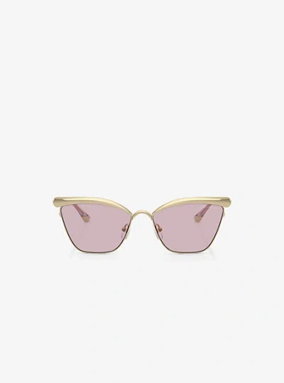 Michael Kors Scottsdale Sunglasses In Gold
