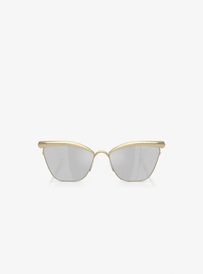 Michael Kors Scottsdale Sunglasses In Silver