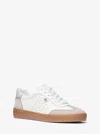 Michael Kors Scotty Leather Sneaker In Multi