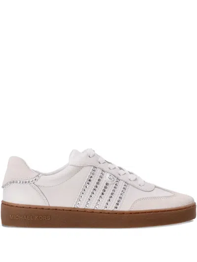 Michael Kors Scotty Rhinestone-embellished Sneakers