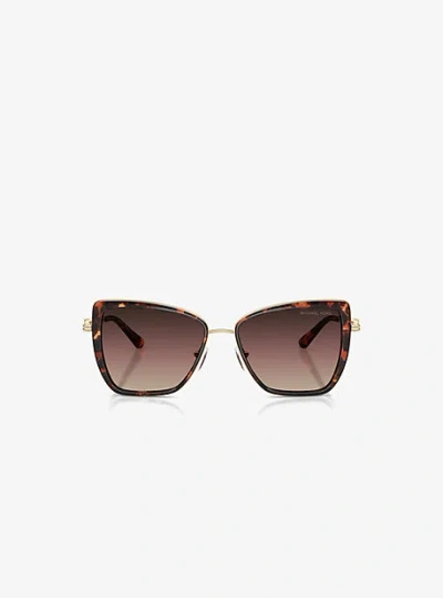 Michael Kors Sea Island Sunglasses In Brown
