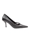 Michael Kors Selina Pointed Toe Pumps In Gray