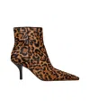 Michael Kors Selina' Pony Hair Ankle Boots In Brown