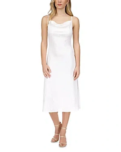 Michael Kors Sequin Midi Slip Dress In White | ModeSens