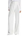 Michael Kors Sequin Slouch Trousers In Optic White