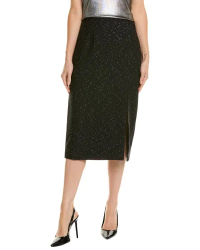 Michael Kors Sequin Wool Pencil Skirt