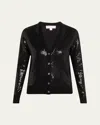 Michael Kors Kobi Halperin Cashmere Embellished Cardigan
