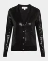Michael Kors Kobi Halperin Cashmere Embellished Cardigan