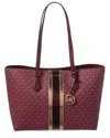 Michael Kors Sheila Large Coated Canvas Tote