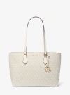 Michael Kors Michael  Sallie Logo Large East West Tote In Natural