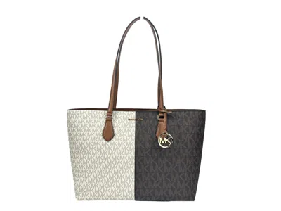 Michael Kors Sheila Large Signature Tote Bag In Multi
