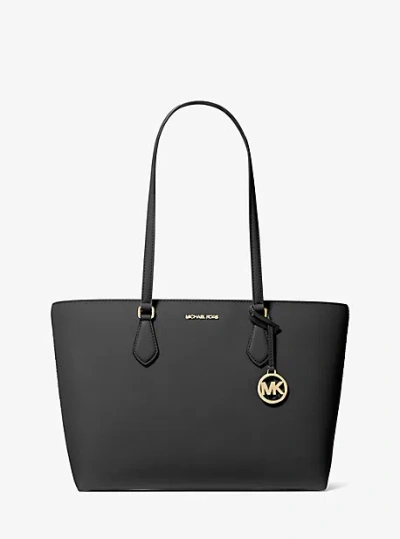 Michael Kors Sheila Large Tote Bag In Black