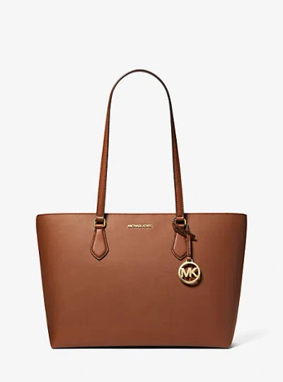 Michael Kors Sheila Large Tote Bag In Brown