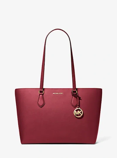 Michael Kors Sheila Large Tote Bag In Red