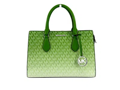 Michael Kors Sheila Medium Crossbody Satchel Purse Bag Jungle Women's In Multi