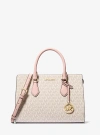 MICHAEL KORS SHEILA MEDIUM LOGO SATCHEL