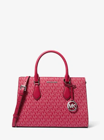 Michael Kors Sheila Medium Signature Logo Satchel