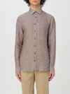 Michael Kors Shirt  Men Color Brown In Brown