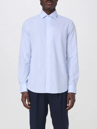 Michael Kors Shirt  Men Color Gnawed Blue In Gnawed Blue