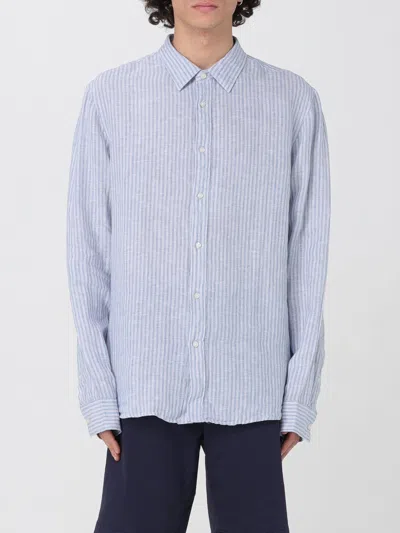 MICHAEL KORS SHIRT MICHAEL KORS MEN COLOR GNAWED BLUE,G74479011