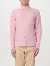 Michael Kors Linen Shirt In Pink