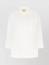 Michael Kors Shirt Stretch Cotton Chest Pocket In White