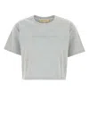Michael Kors Grey Cotton Blend T-shirt In Gray