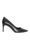 Michael Kors Lace-up Flat Shoes With Elegant Design And Modern Appeal In Black