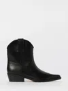 Michael Kors Noemie Leather Boot In Black
