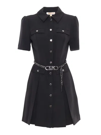 Michael Kors Short Dress In Black