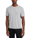 Michael Kors Short Sleeve Crewneck Tee In Heather Gray