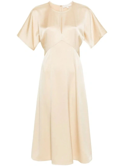 Michael Kors Short Sleeve Dress In White