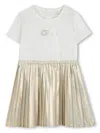 Michael Kors Short Sleeve Dress In White