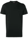 Michael Kors Short-sleeve Logo T-shirt In Black