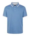 Michael Kors Greenwinch Short Sleeve Polo Shirt In Blue