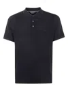 Michael Kors Core Merinos Short Sleeves Polo Embroider In Black