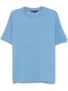 Michael Kors Crew Neck T-shirt Short Sleeves In Blue