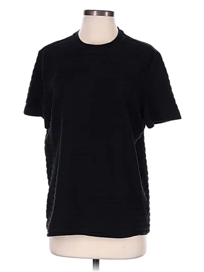 Pre-owned Michael Kors Short Sleeve T-shirt In Black