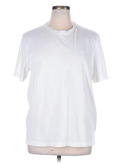 Pre-owned Michael Kors Short Sleeve T-shirt In White
