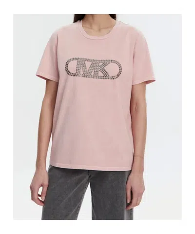 Michael Kors Short-sleeved T-shirt In Pink